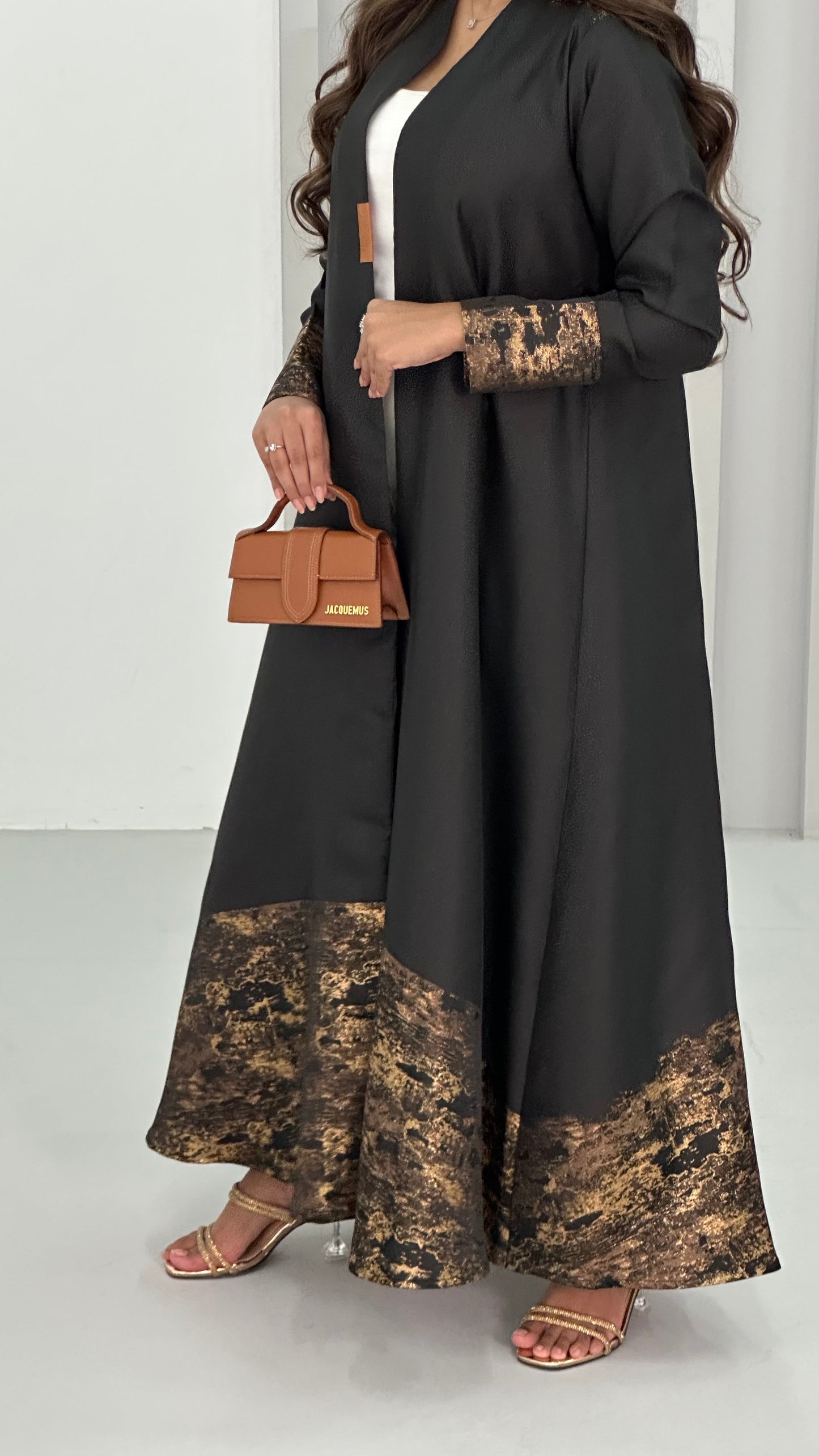 Electric Gold Abaya - RTW