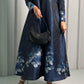 Blue Sapphire Abaya