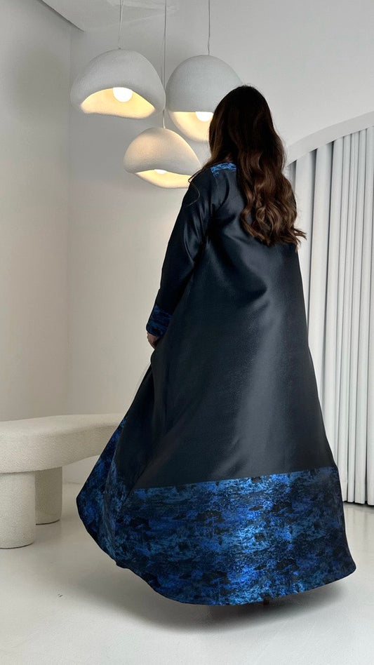 Electric Blue Abaya