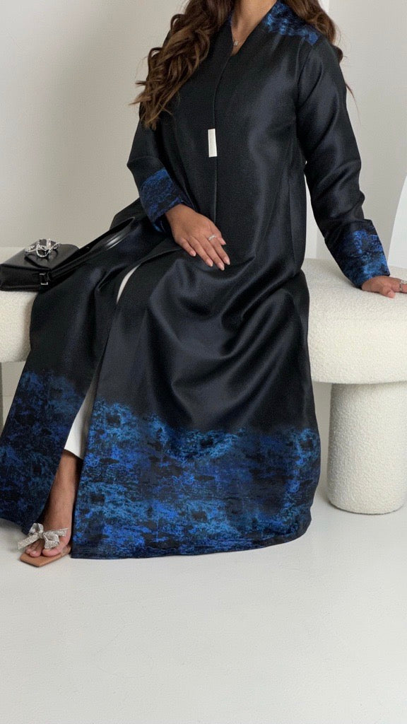 Electric Blue Abaya