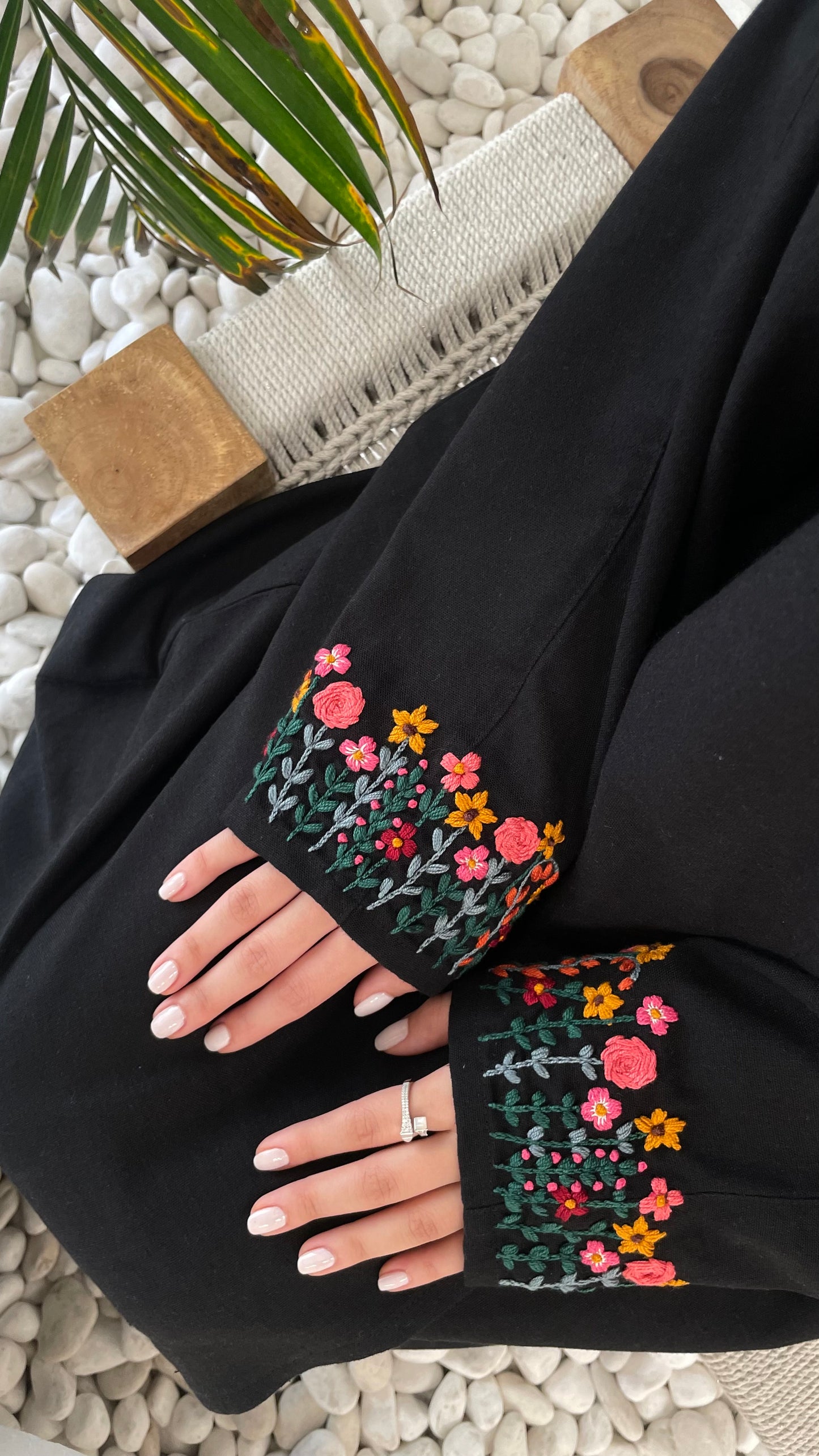 Floral Black